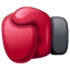 Boxningshandske-emoji U+1F94A