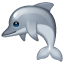 Delfin-smiley U+1F42C