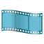 Filmremsa-emoji U+1F39E