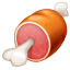 Köttknoge-emoji U+1F356