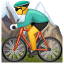 Mountainbike-emoji U+1F6B5