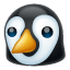 Pingvin-emoji U+1F427