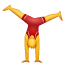 Gymnast-emoji U+1F938