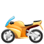 Motorcykel-emoji U+1F3CD